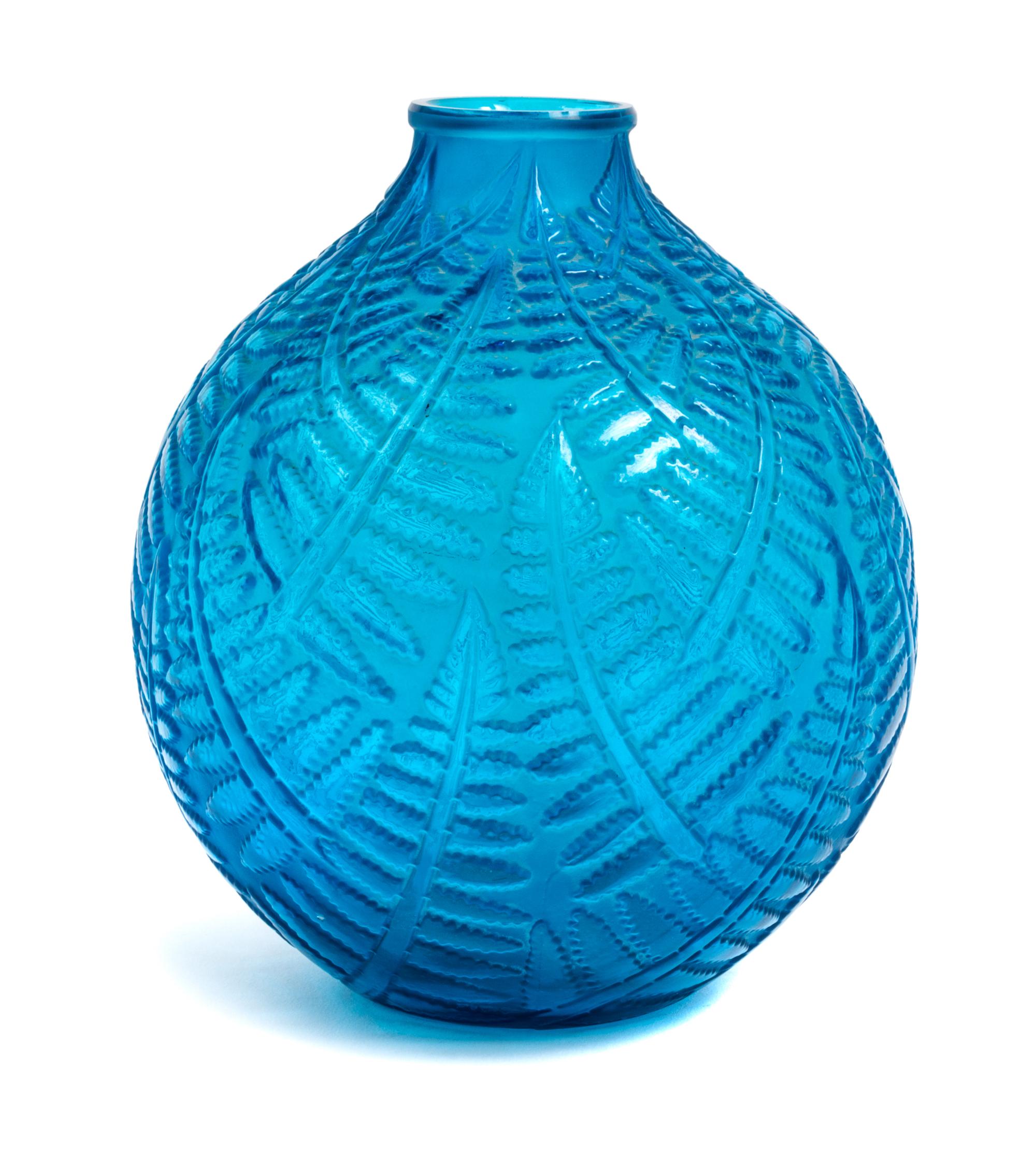 Rene Lalique, (French, 1860-1945), Espalion vase, c.1927