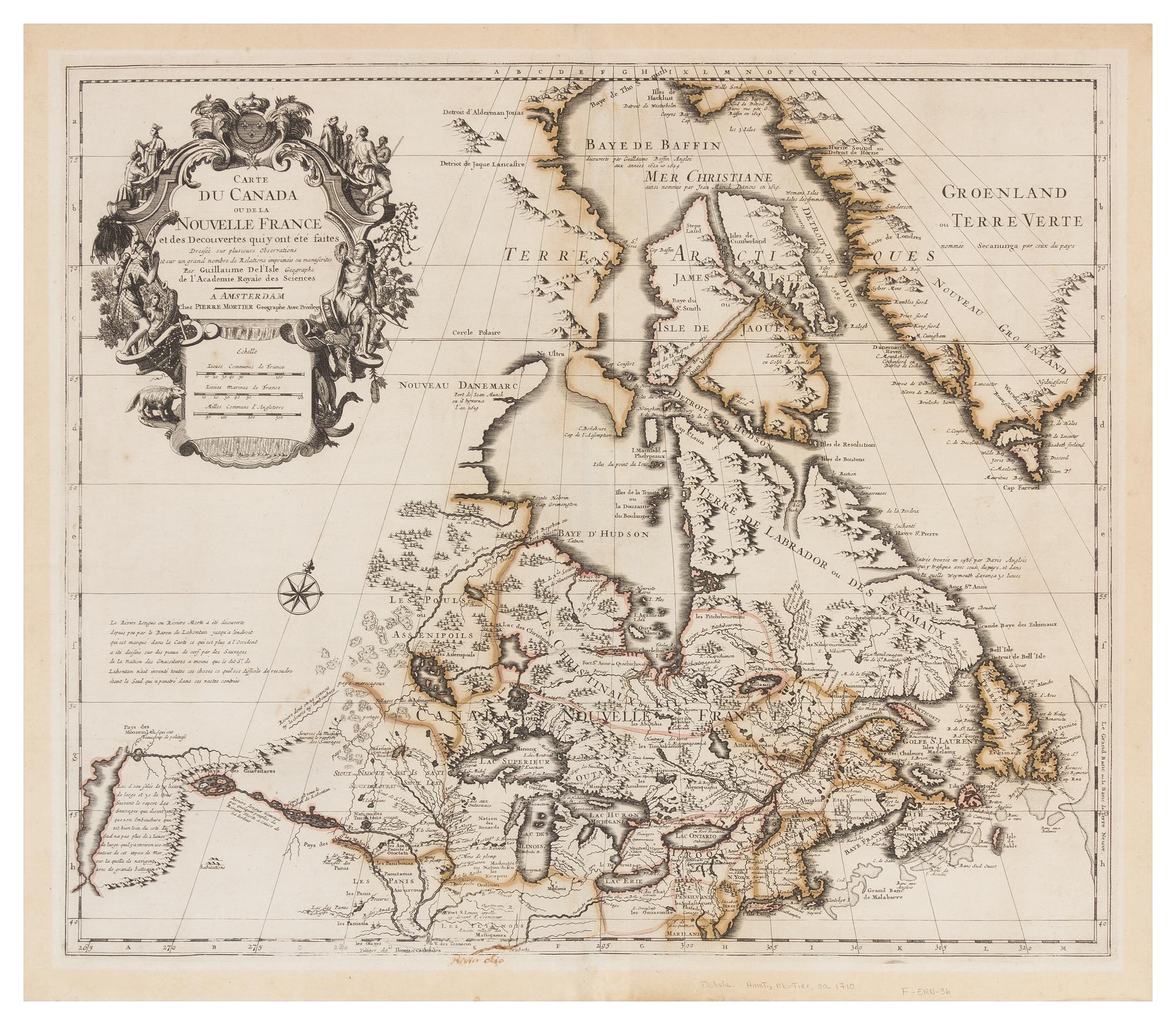 MORTIER, Pieter (1661-1711) - Guillaume DELISLE (1675-1726)
