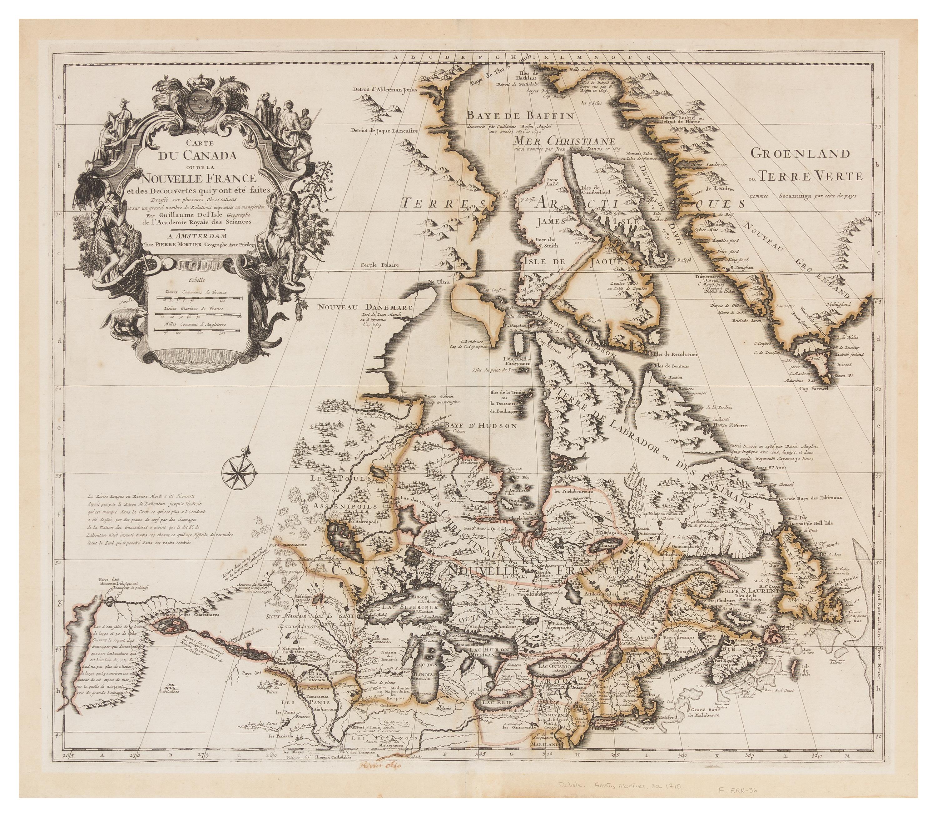 MORTIER, Pieter (1661-1711) - Guillaume DELISLE (1675-1726)