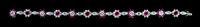 A Vintage Platinum, Diamond and Ruby Bracelet, 12.40 dwts.