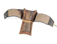 Two Naga Hill Tribe Dao Swords and Two Garter Belts