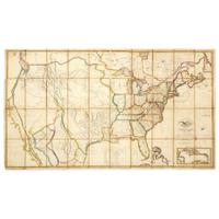 Map of the United States with the contiguous British & Spanish Possessions Compiled from the latest & best authorities. Philadelphia John Melish (Scottish/American 1771-1822) First Edition, 5th State (Ristow), 1816