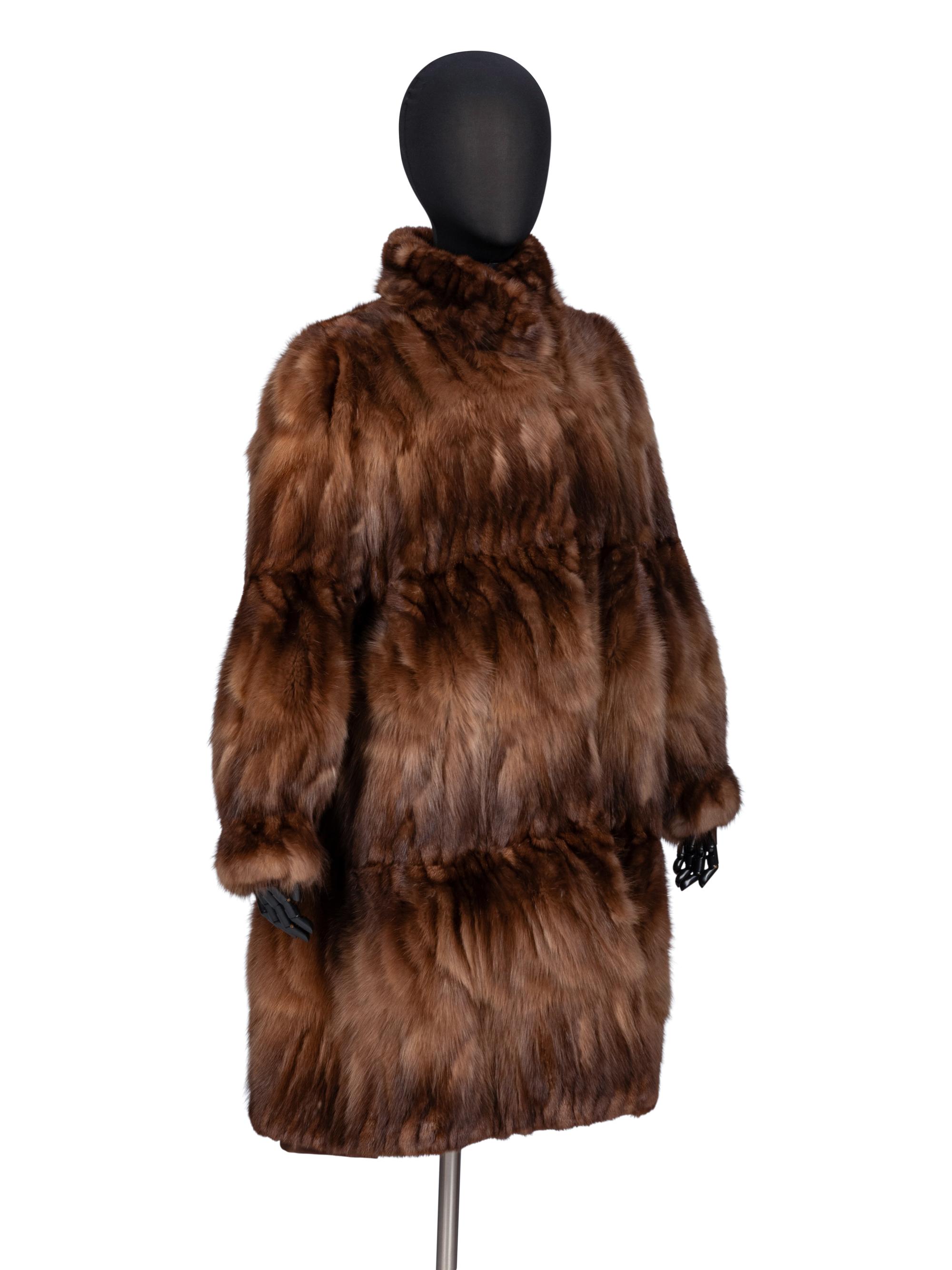 A Sable Fur Coat