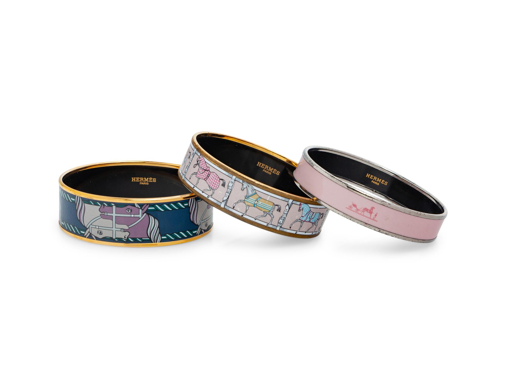 Three Hermès Bracelets