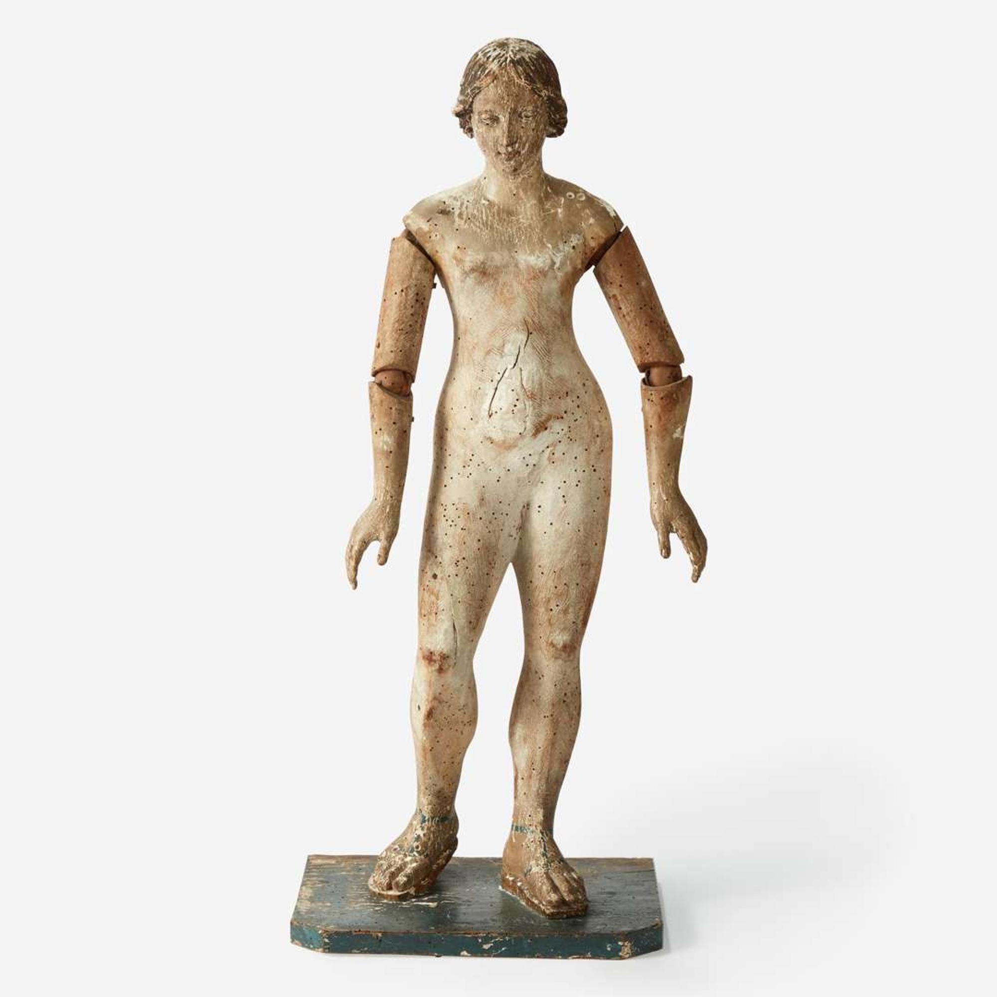 An Articulated Artist’s Model of a Woman probably French, 19th century