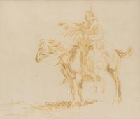 Five Works: Crow Woman , Blackfeet Chief , Five Riders , Portrait and Cheyenne Bust
