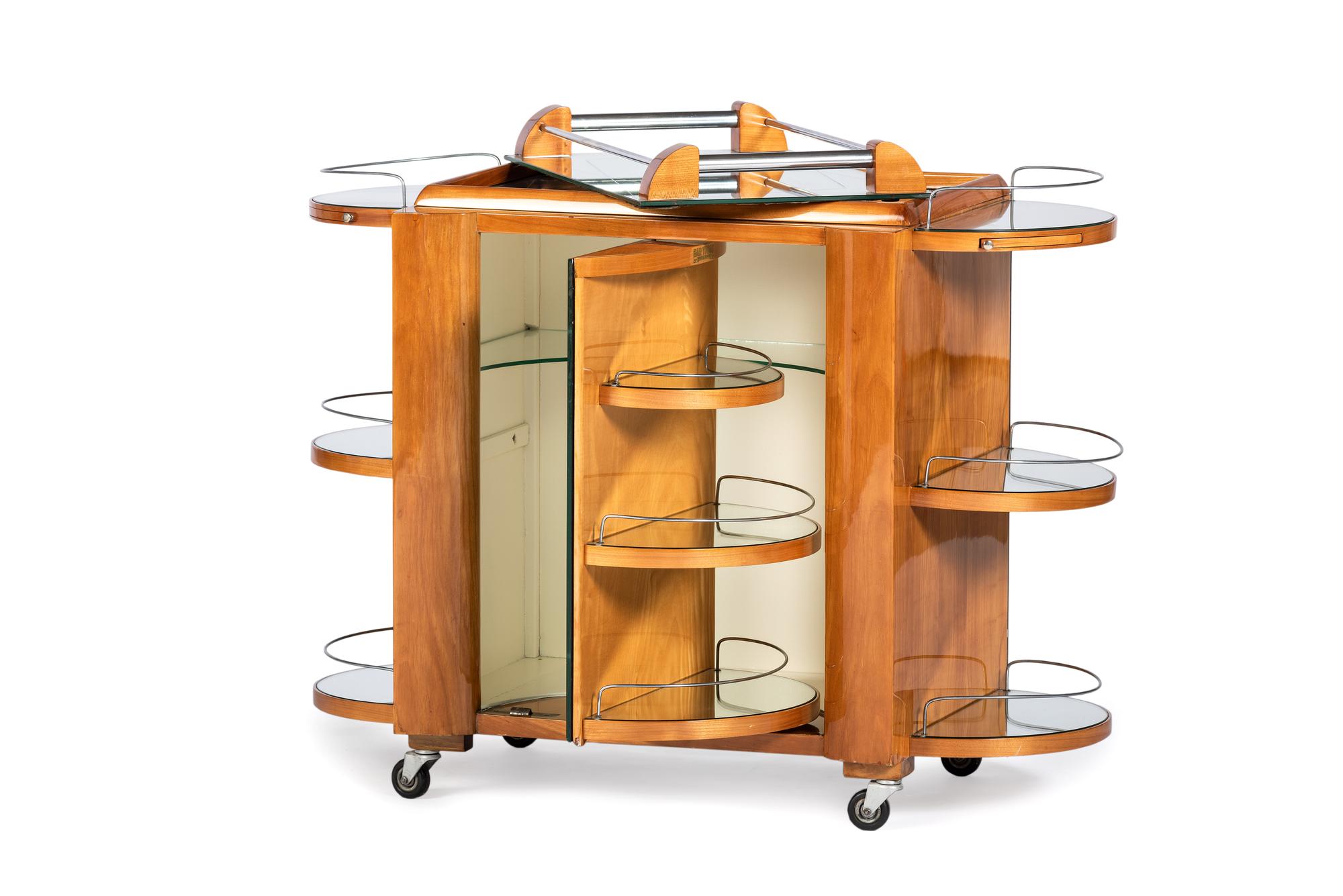 Art Deco Bar Cart
