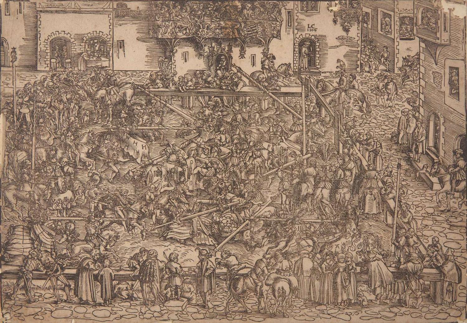 Lucas Cranach the Elder (German, 1472–1553) - The First Tournament