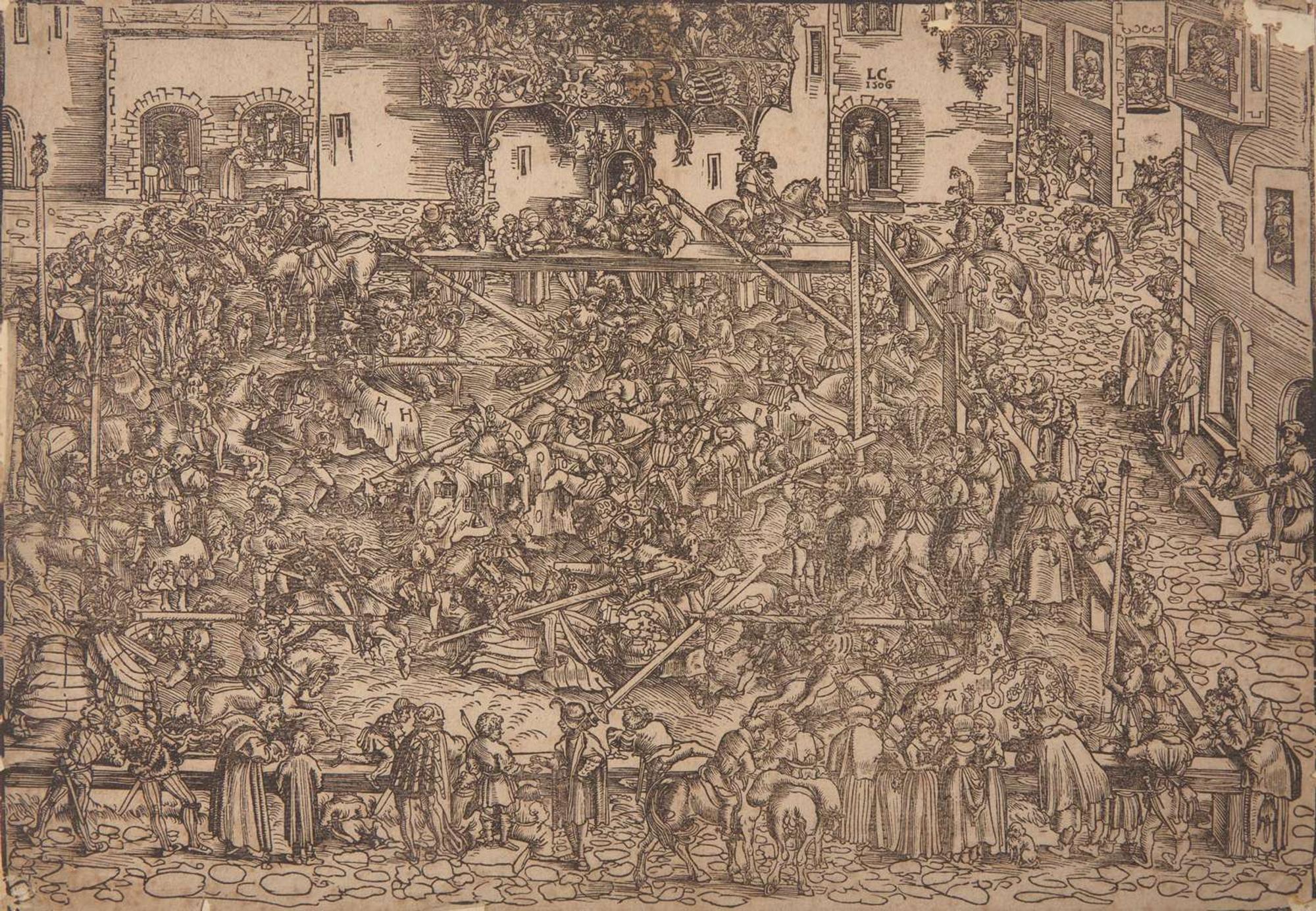Lucas Cranach the Elder (German, 1472–1553) - The First Tournament