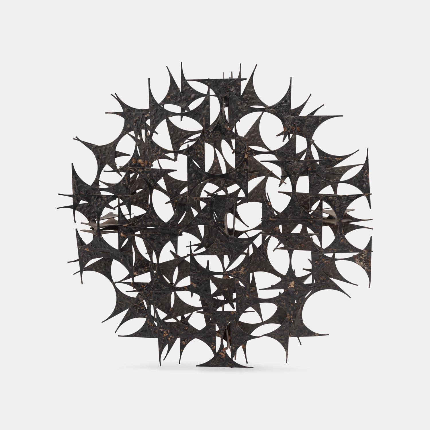 Brutalist Wall Sculpture, c. 1960 Marc Creates, USA