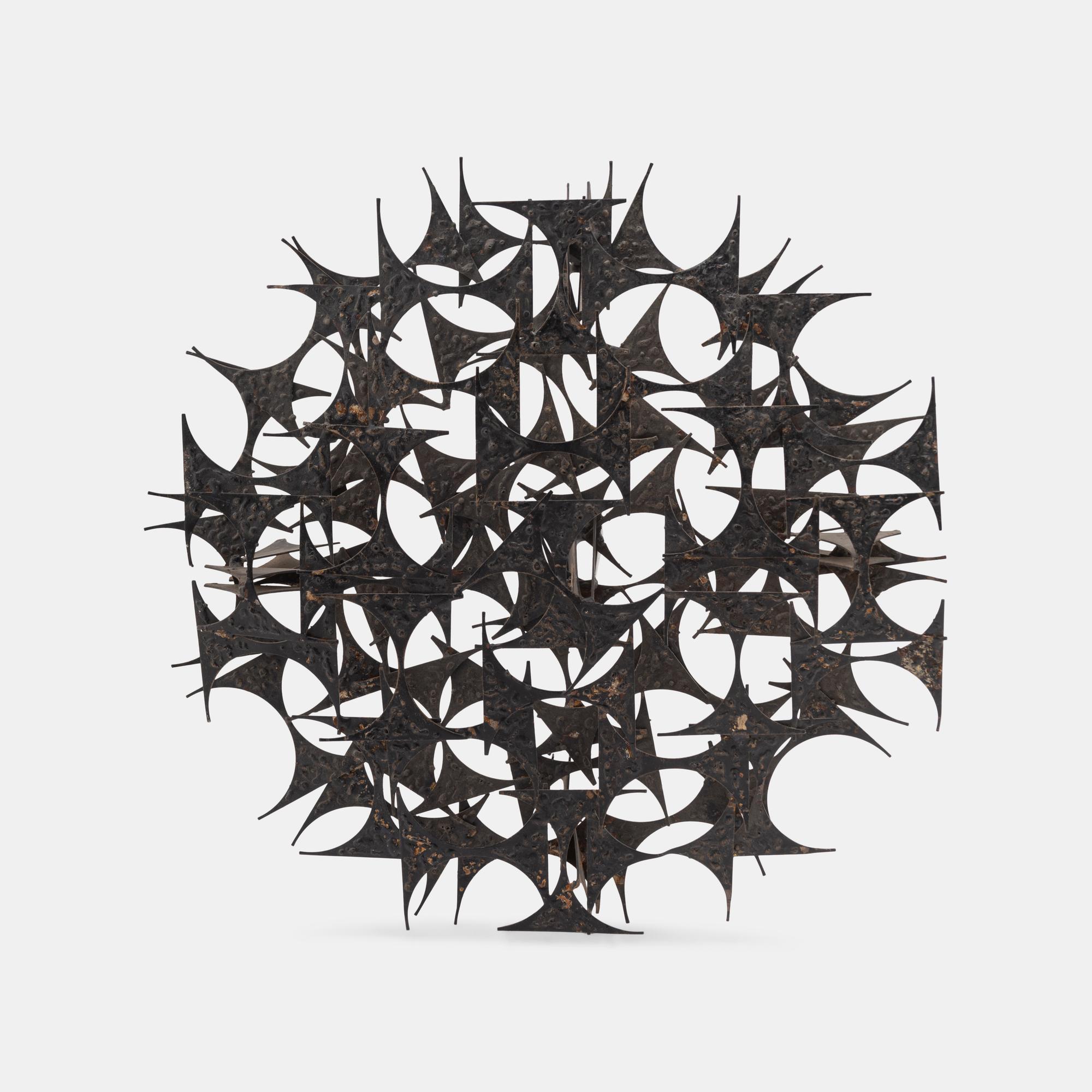 Brutalist Wall Sculpture, c. 1960 Marc Creates, USA