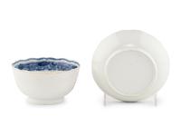 A Chinese Export Porcelain Tea Bowl and Saucer Commissioned by Sir Joshua Reynolds