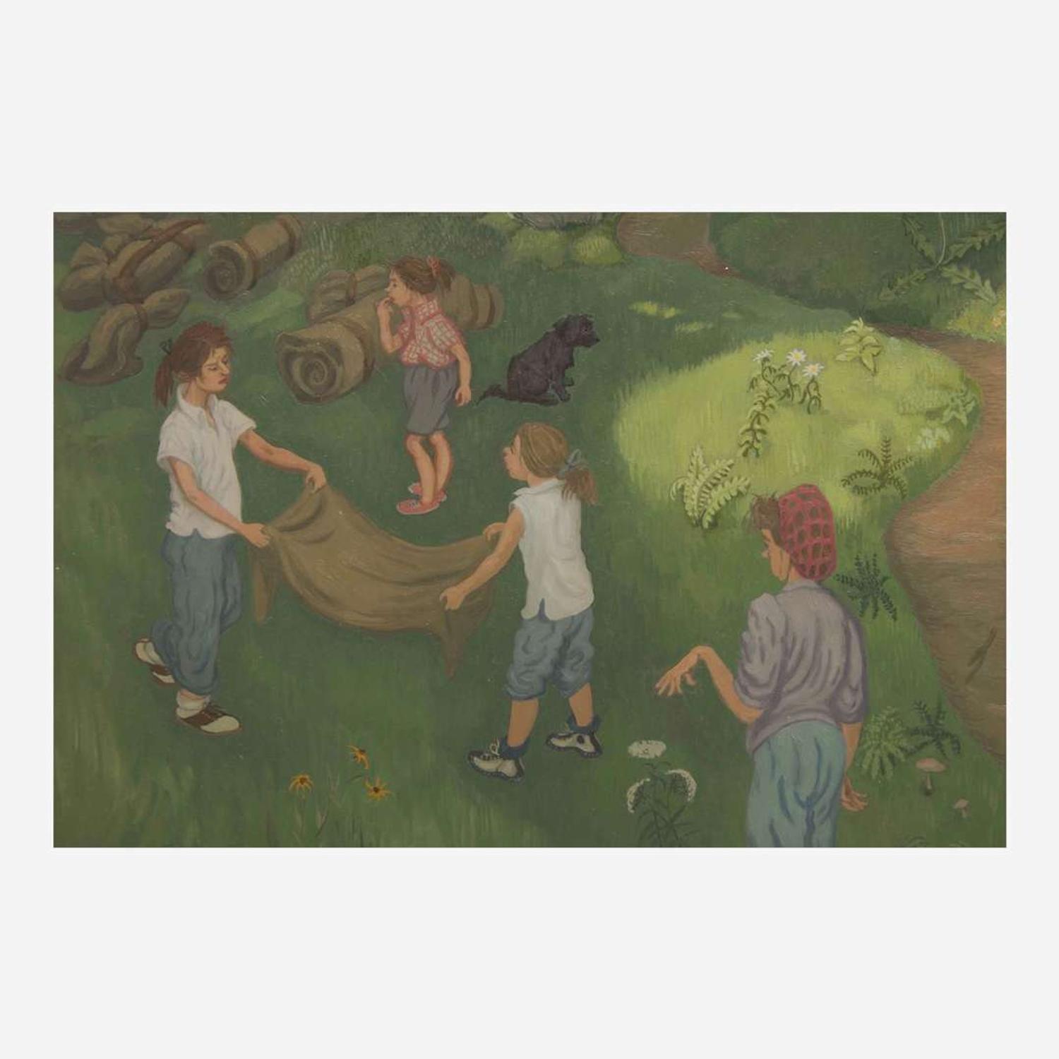 Peggy Bacon (American, 1895-1987) Camp, Alas!