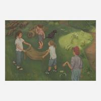 Peggy Bacon (American, 1895-1987) Camp, Alas!