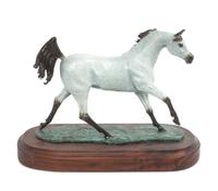 A Cold Painted Bronze Figure Width 14 inches. — SECOND HALF 20TH CENTURY