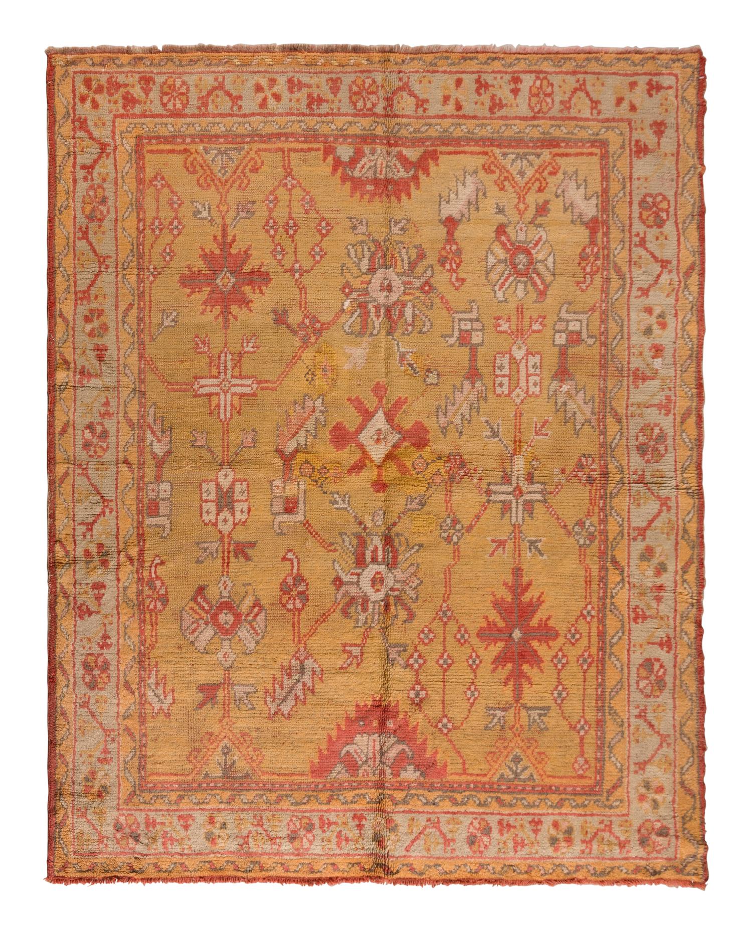 An Oushak Rug