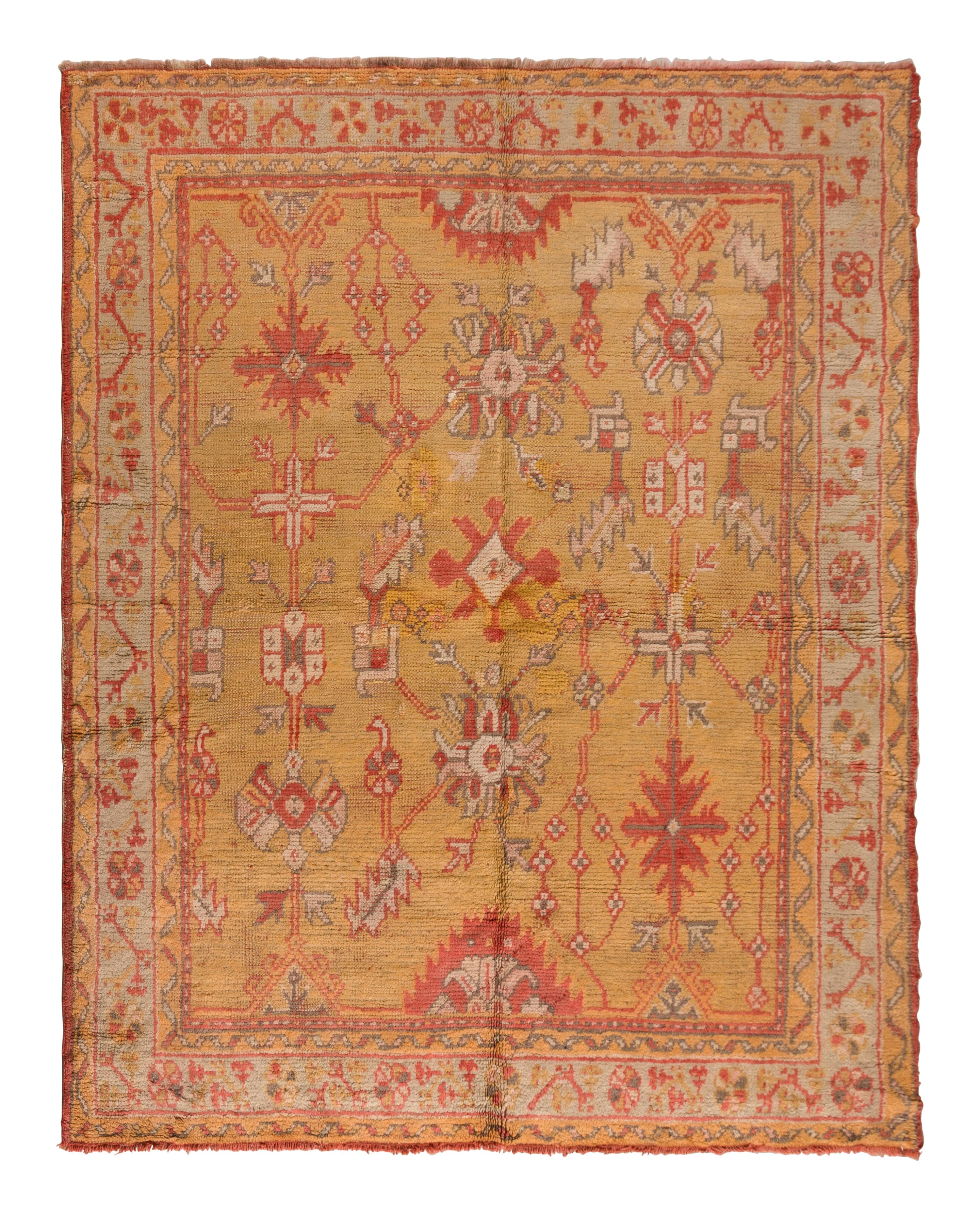 An Oushak Rug