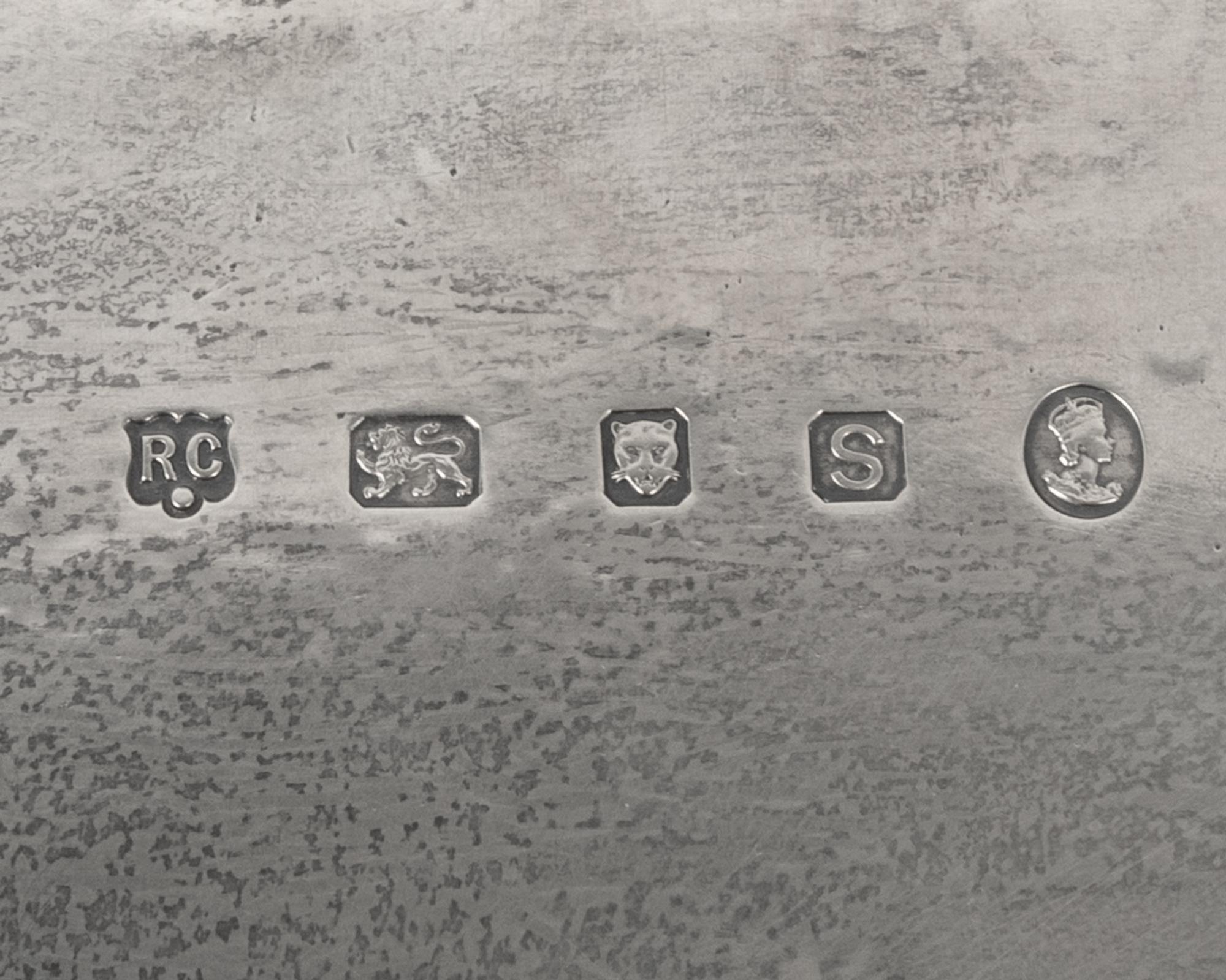 An English Silver Tray