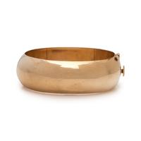 YELLOW GOLD BANGLE BRACELET