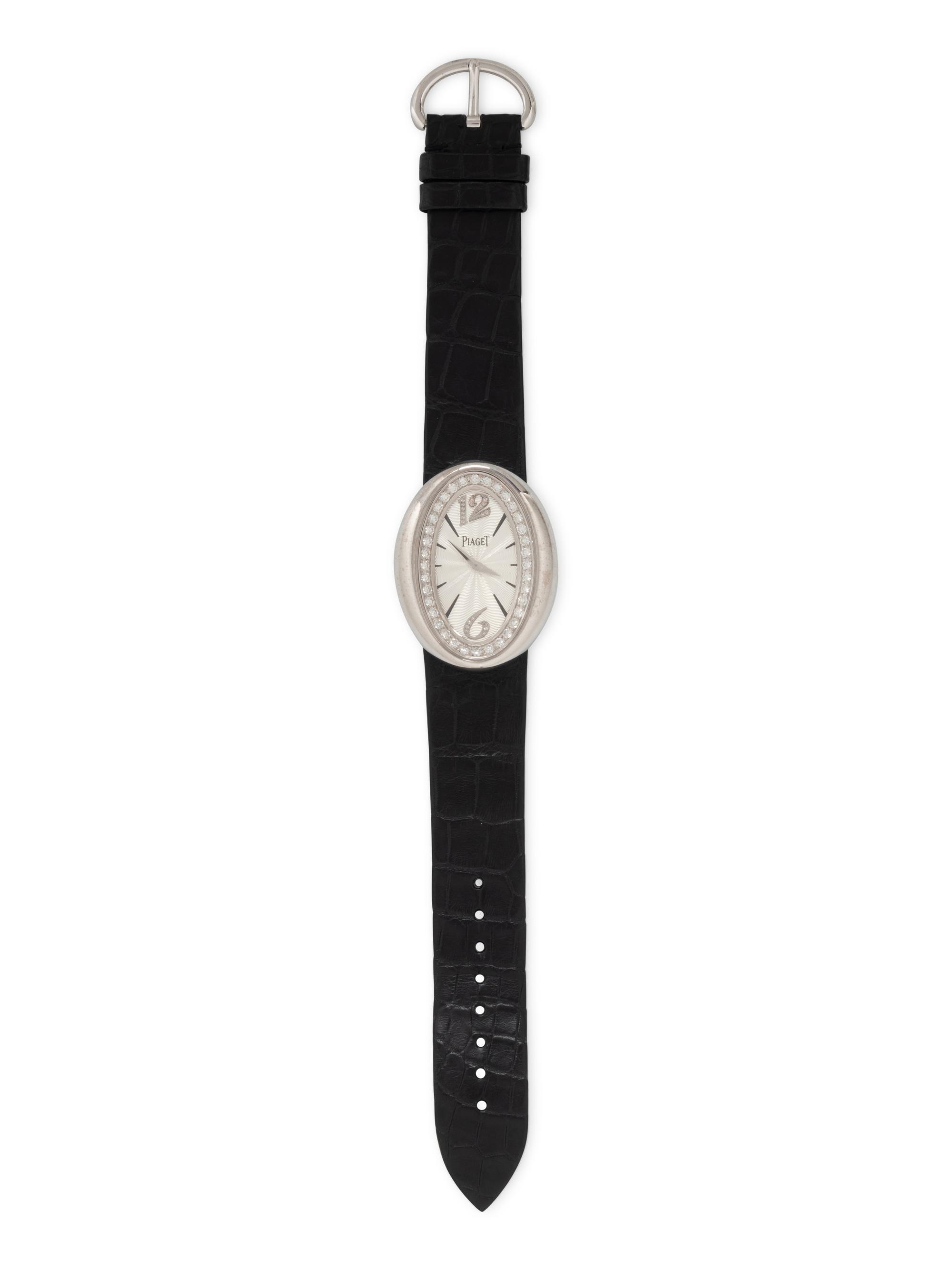 PIAGET, 18K WHITE GOLD AND DIAMOND 'LIMELIGHT MAGIC HOUR' WATCH