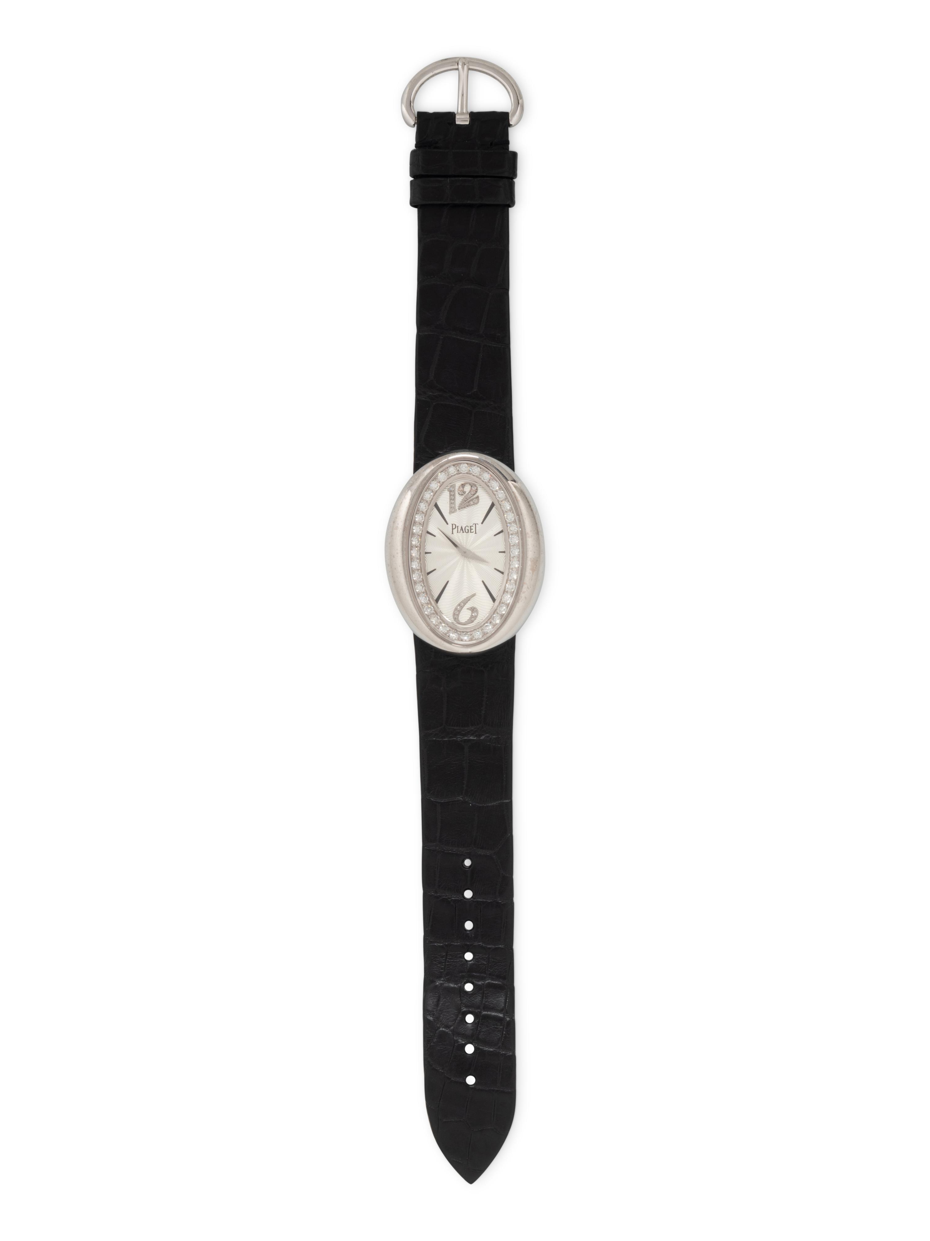 PIAGET, 18K WHITE GOLD AND DIAMOND 'LIMELIGHT MAGIC HOUR' WATCH