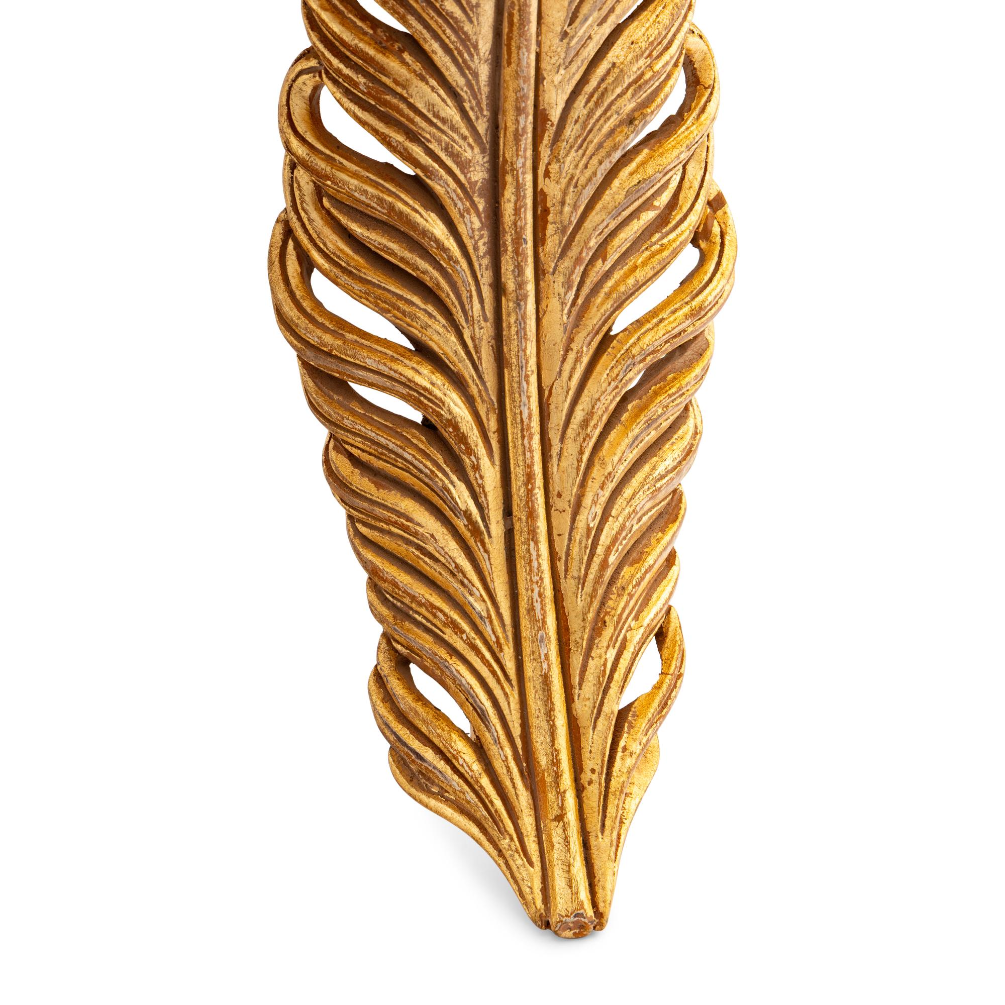 A Pair of Giltwood Wall Brackets