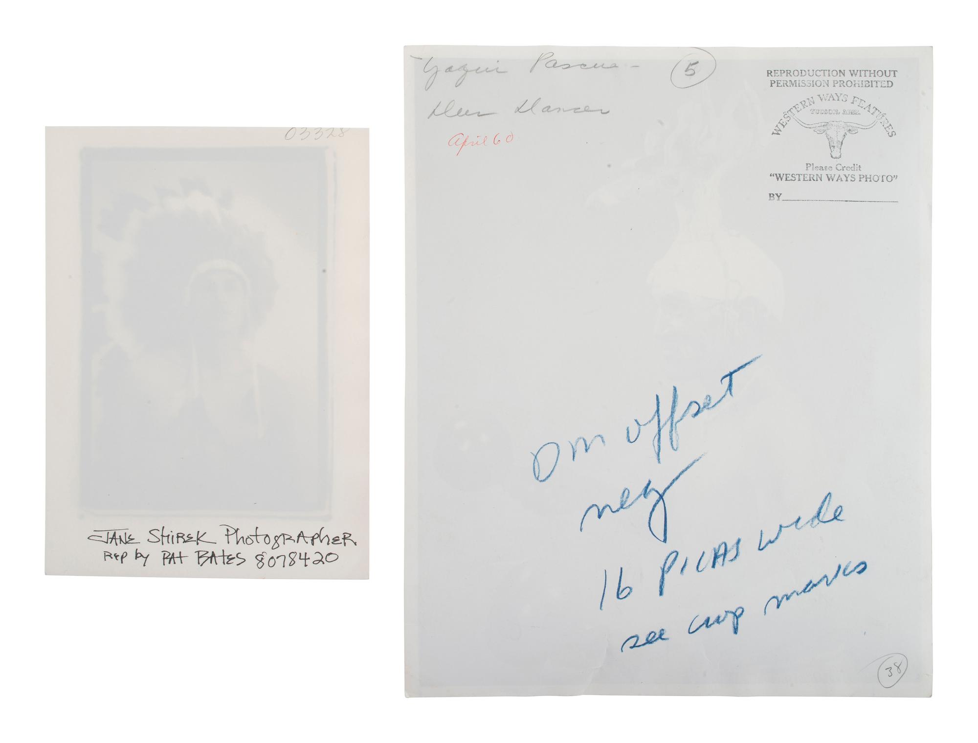 [NATIVE AMERICANS]. 3 photographs, incl. Minnesota Leech Lake Elder John Smith, AKA "Wrinkled Meat"