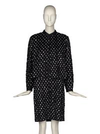 Geoffrey Beene Polka Dot Silk Dress and Jacket
