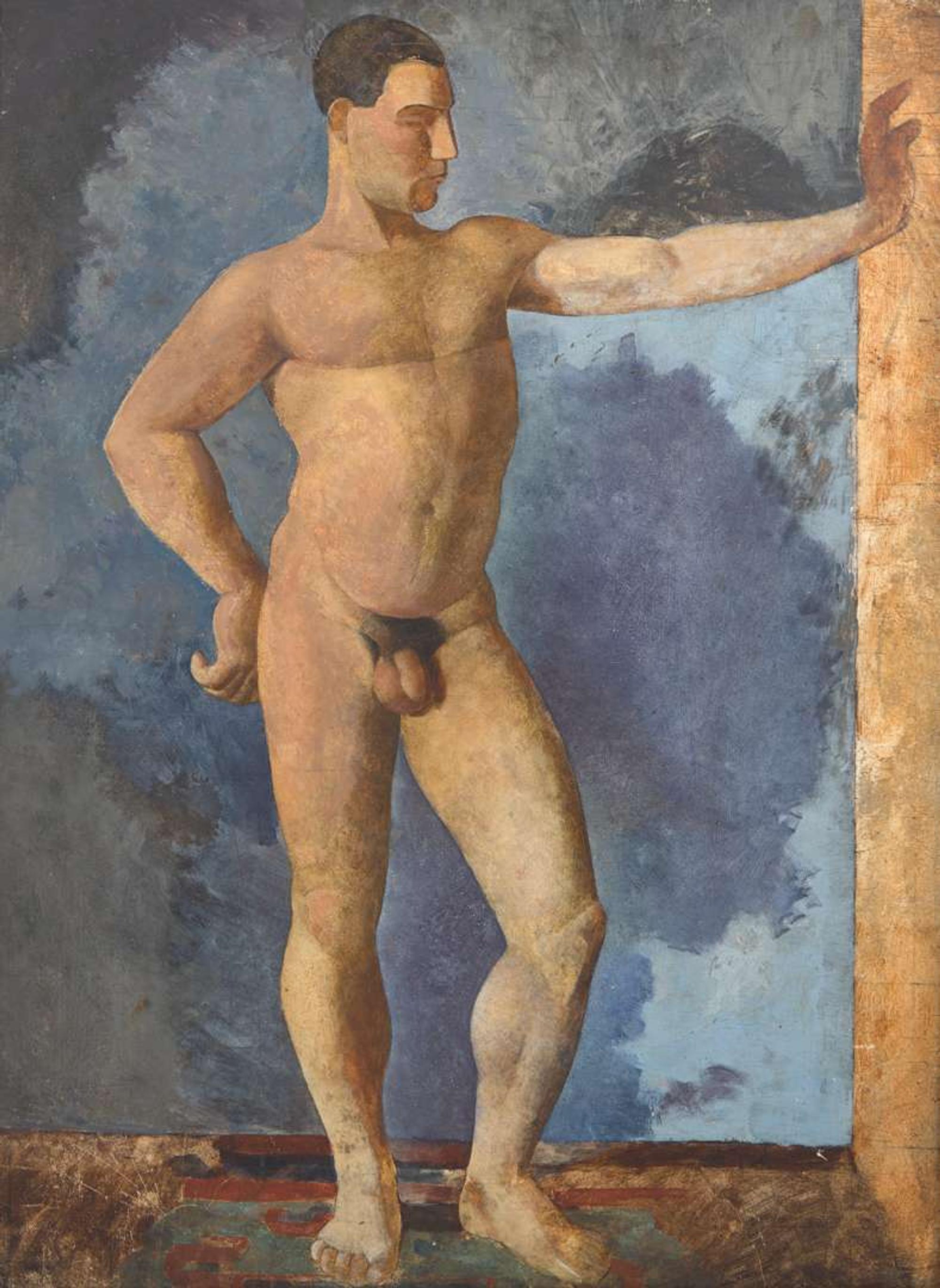 Roger de la Fresnaye (French, 1885-1925) - Académie d'Homme