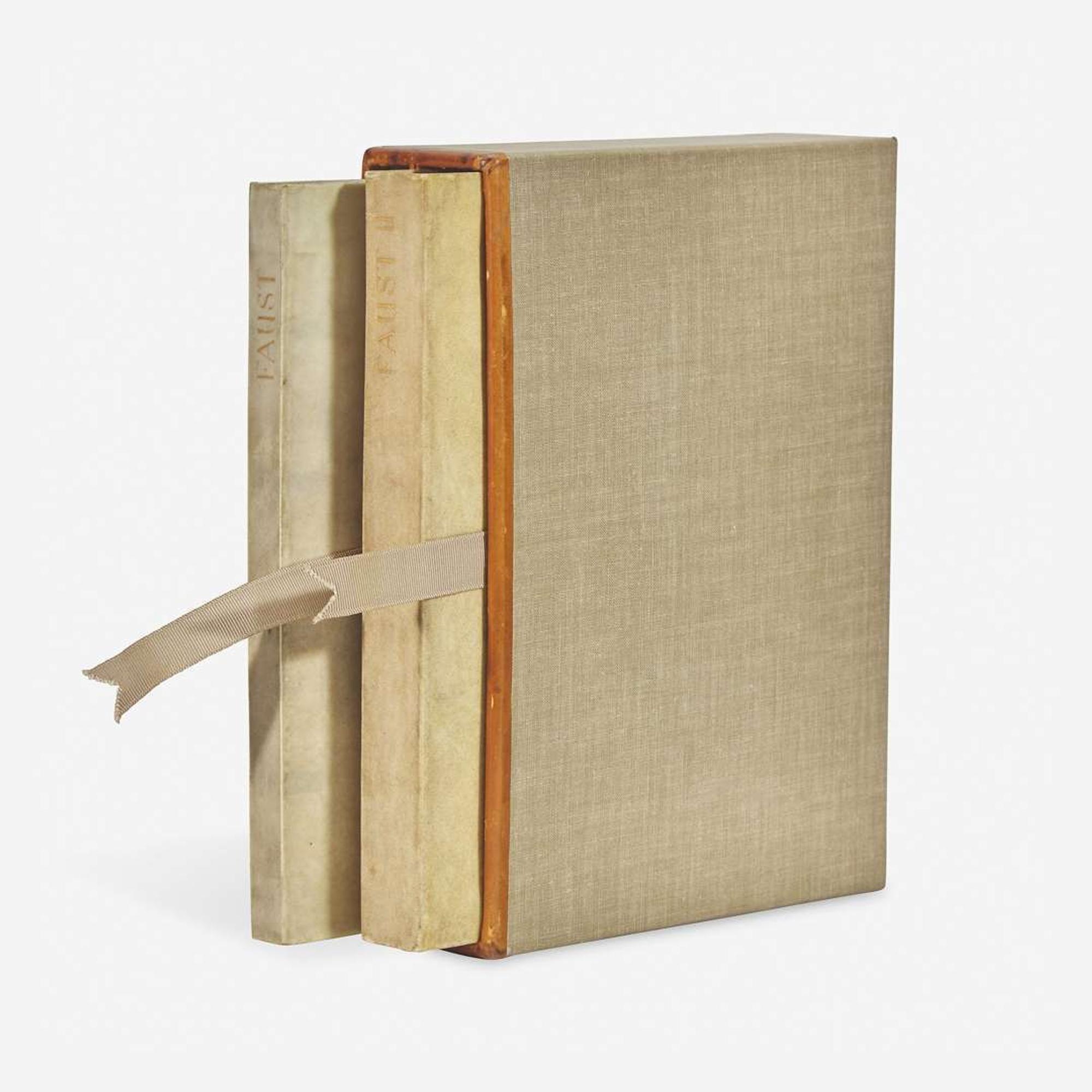 [Private Press] [Doves Press, The] Goethe, Johann Wolfgang von Faust eine tragoedie von Goethe