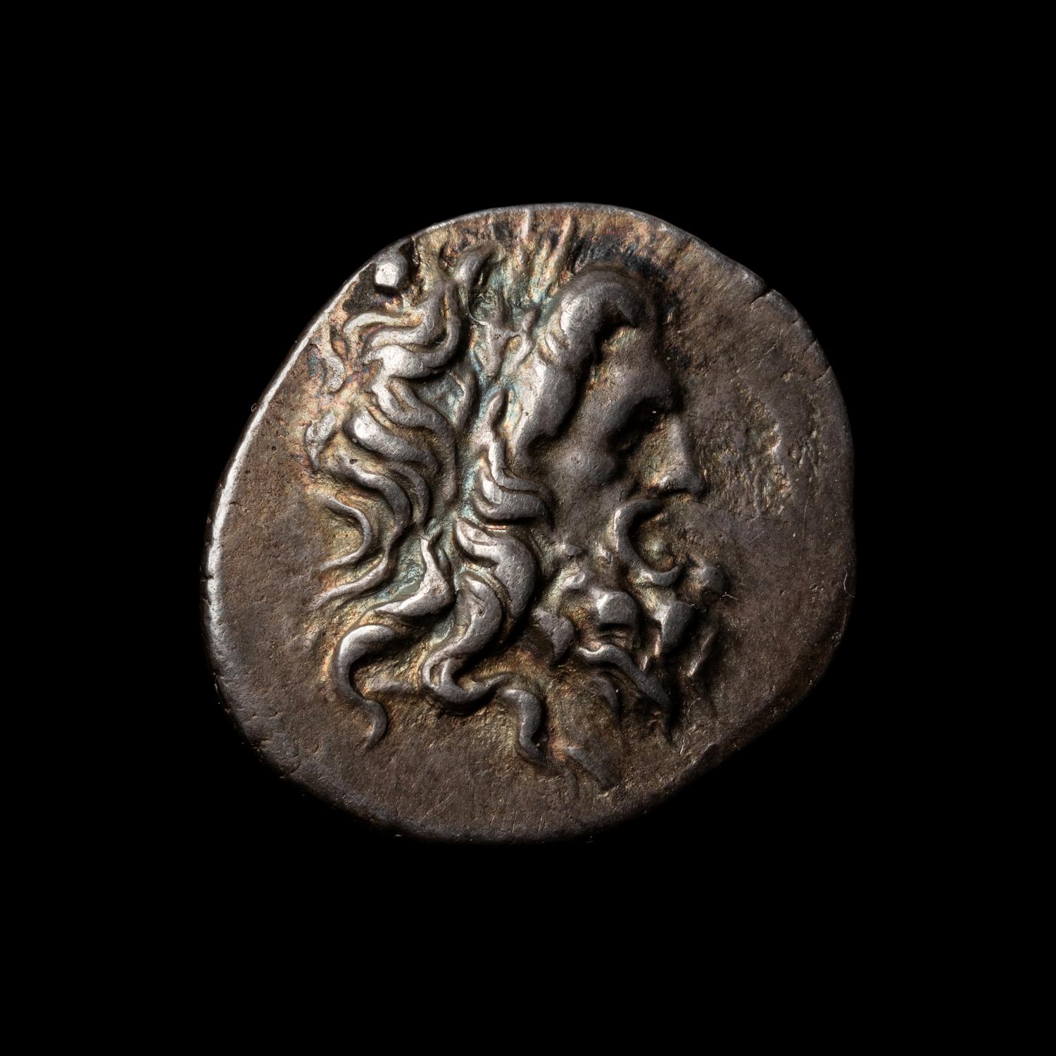 [ANCIENTS] THESSALY, Thessalian League (196-146 BC). Ar Double Victoriatus. (7.0 g, 25mm).