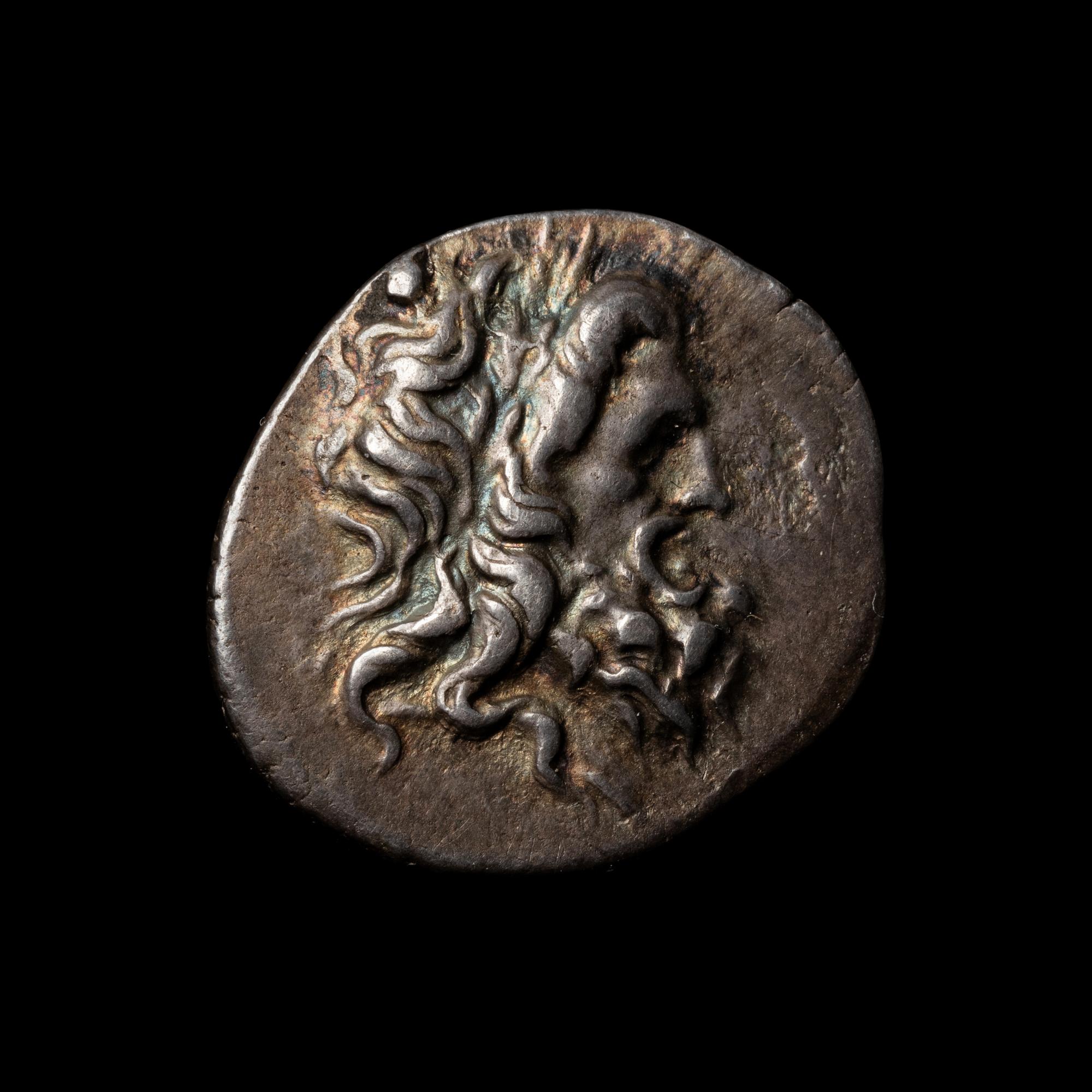 [ANCIENTS] THESSALY, Thessalian League (196-146 BC). Ar Double Victoriatus. (7.0 g, 25mm).