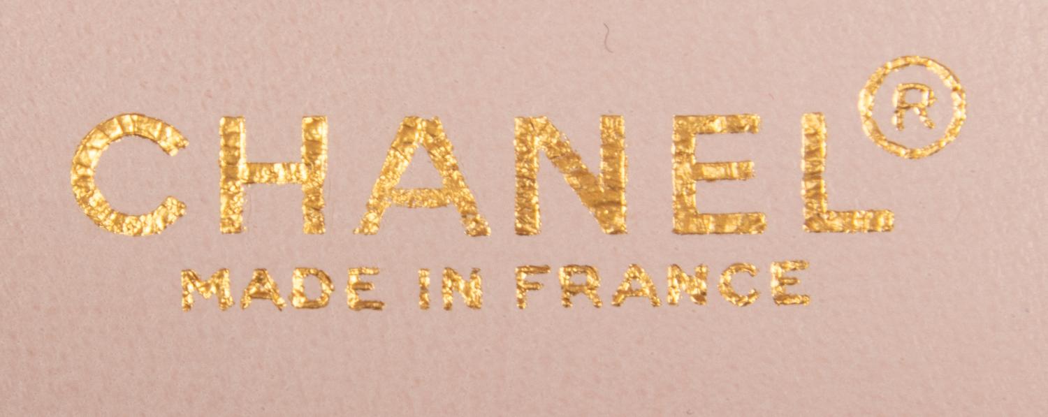 CHANEL, PALE PINK CAMELLIA BAG