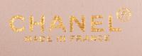 CHANEL, PALE PINK CAMELLIA BAG