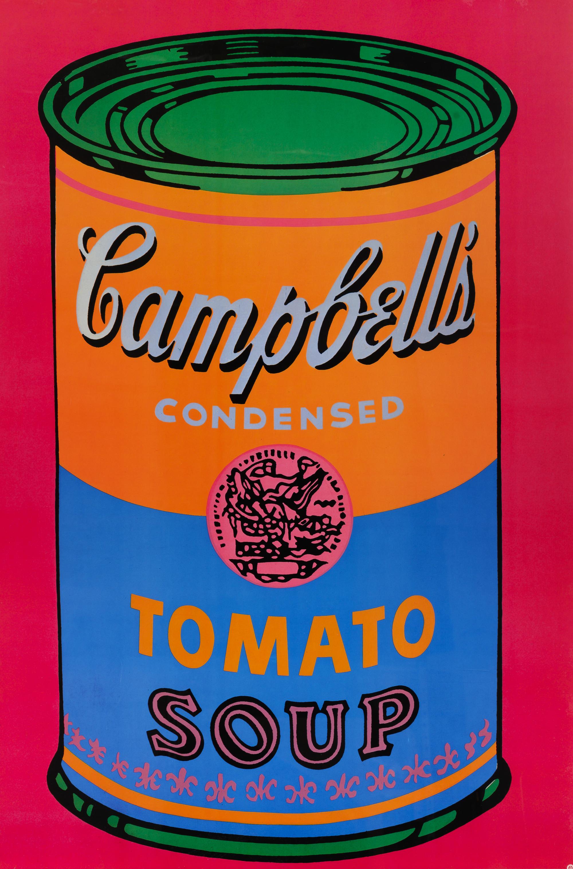 Soup Can Tomato Colored- Large