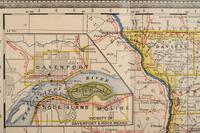 A Group of 11 19th and 20th century maps, comprising: