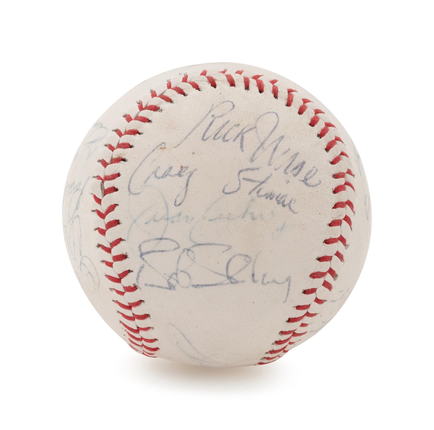 Two Ozzie Smith Signed Baseballs