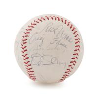 Two Ozzie Smith Signed Baseballs