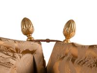 A Damask-Upholstered Knole Sofa