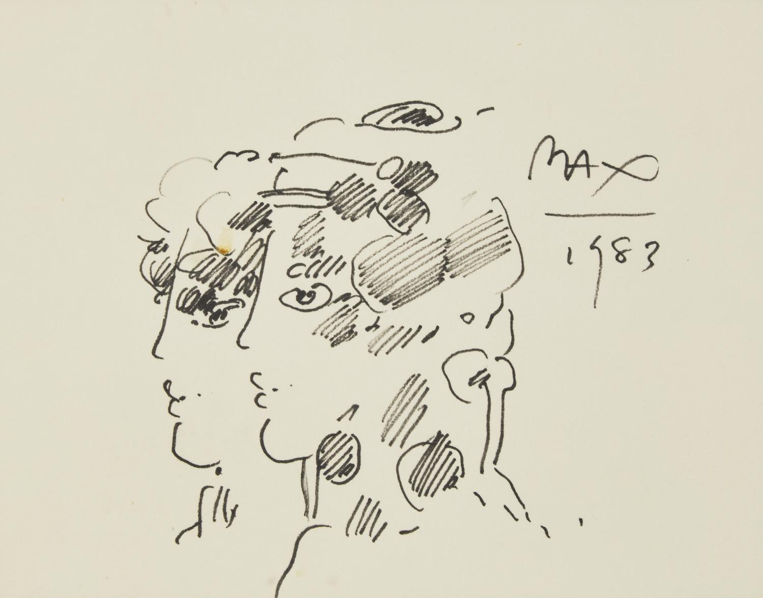 Profiles, A Group of 4 Works