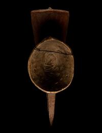 Two Mossi Wood Bird Helmet Masks