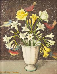 Freesia and Roses