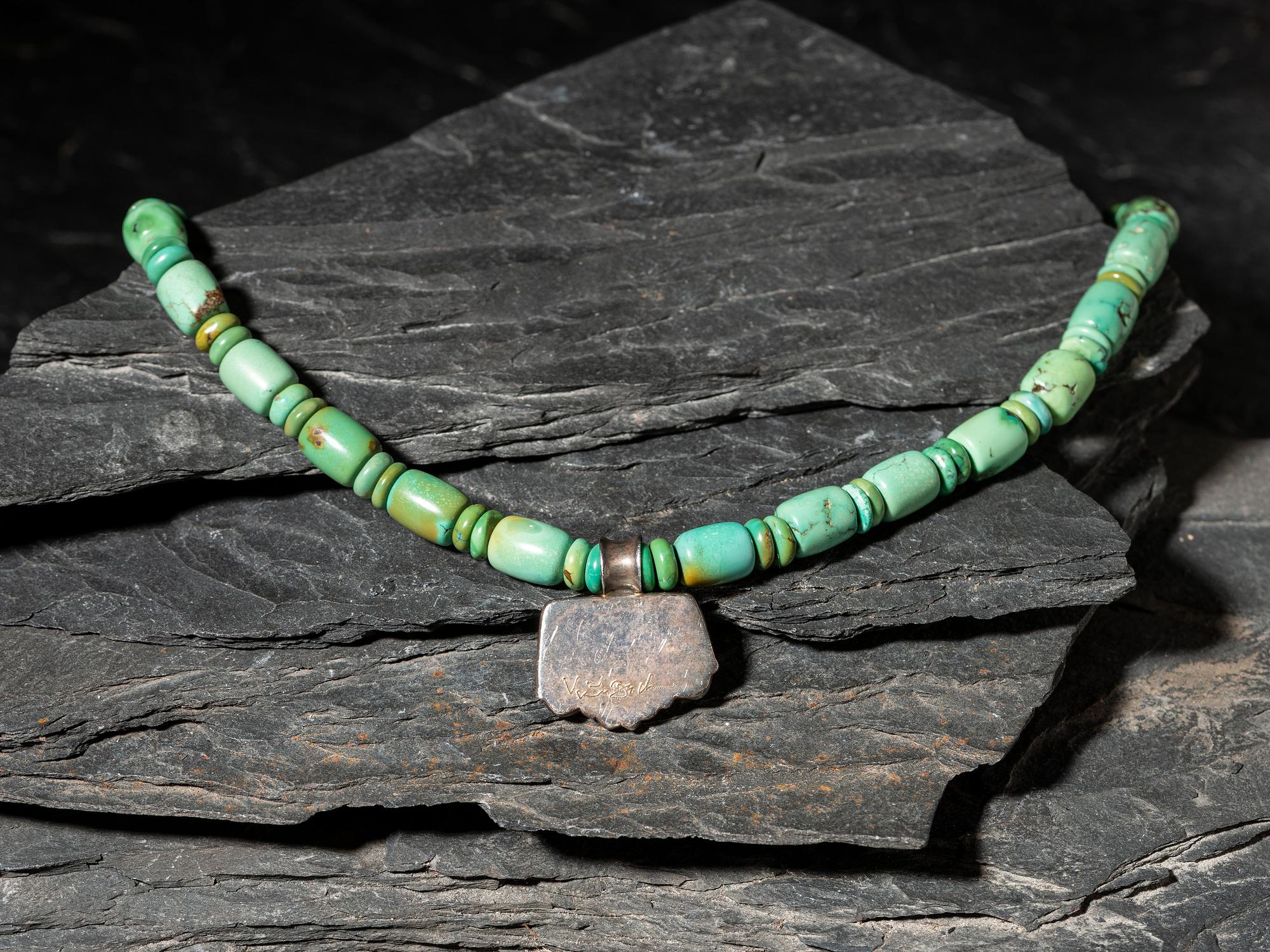 Single-strand Turquoise Necklace