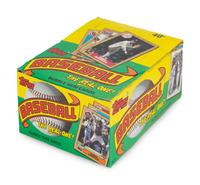 A Group of 38 Case Fresh Wax Boxes of 1987 Topps Baseball Cards