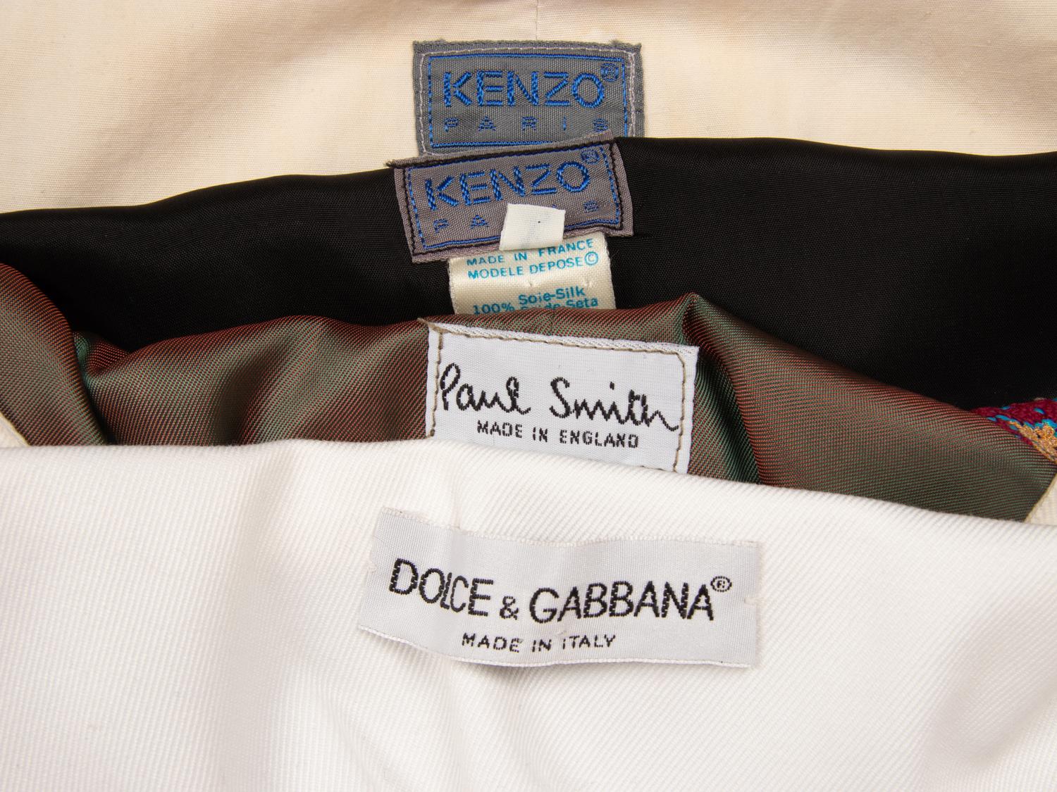 Four Designer Vests