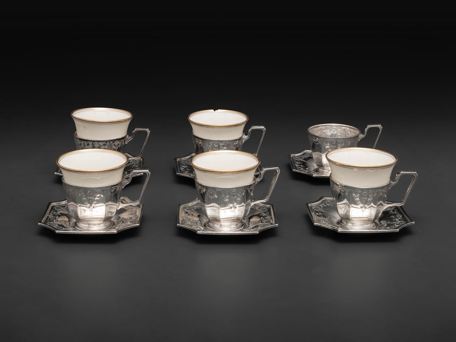 An American Silver Demitasse Service