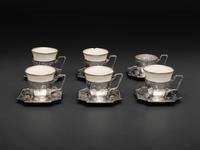 An American Silver Demitasse Service
