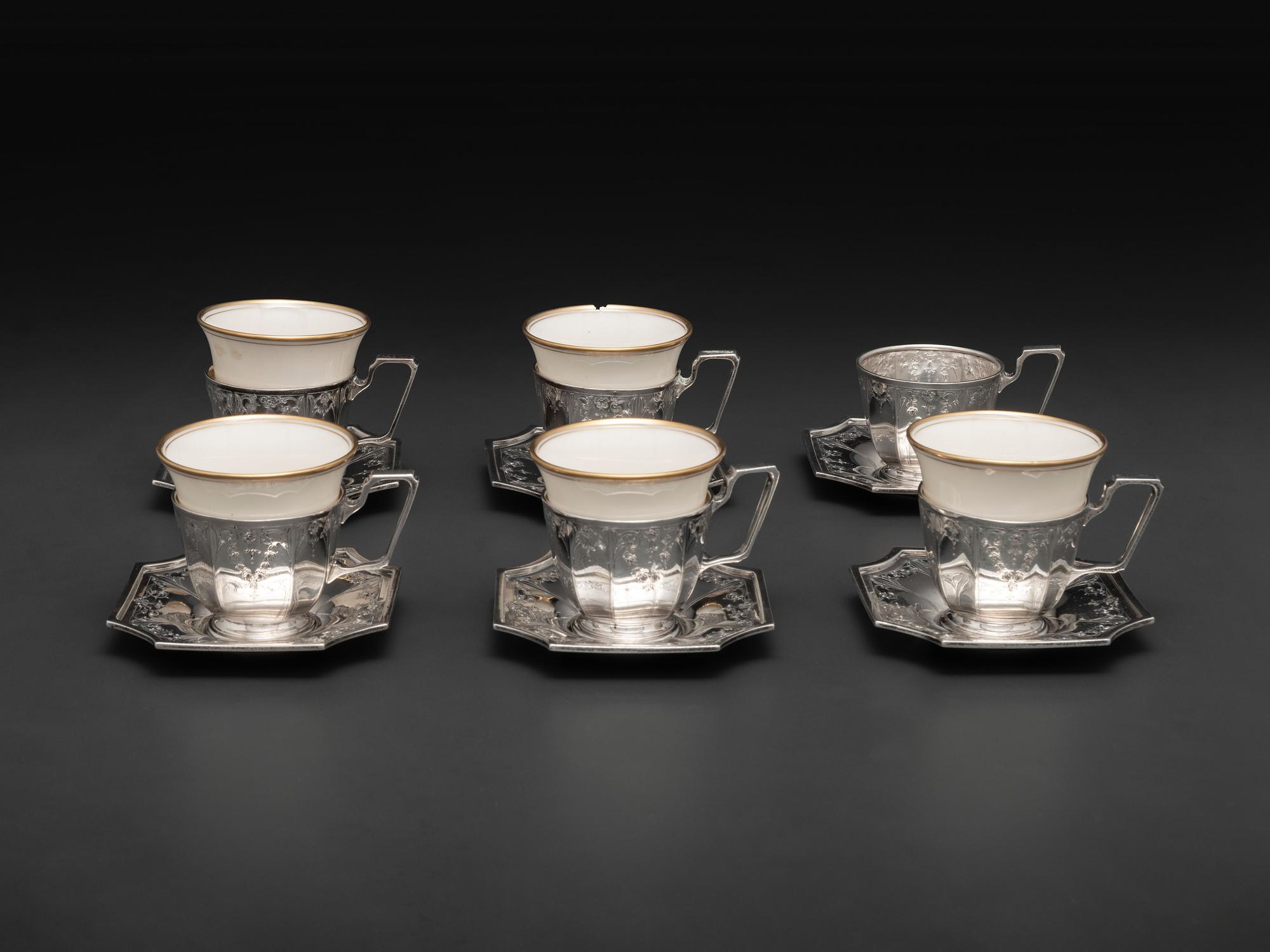 An American Silver Demitasse Service