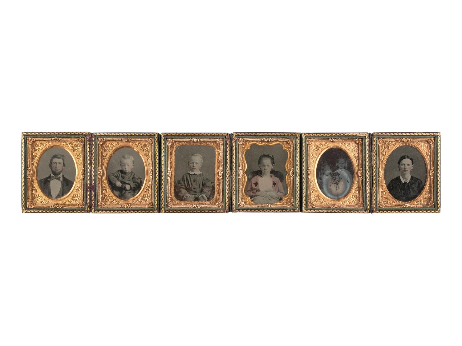 [EARLY PHOTOGRAPHY]. 27 assorted cased images.