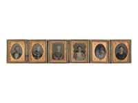 [EARLY PHOTOGRAPHY]. 27 assorted cased images.
